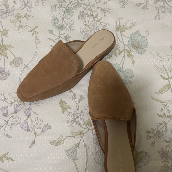 Cole Haan  Perley Mule Flats in Pecan Size 8.5 NIB - Picture 9 of 9